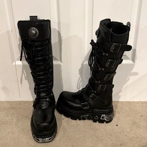 New Rock Platform Boots